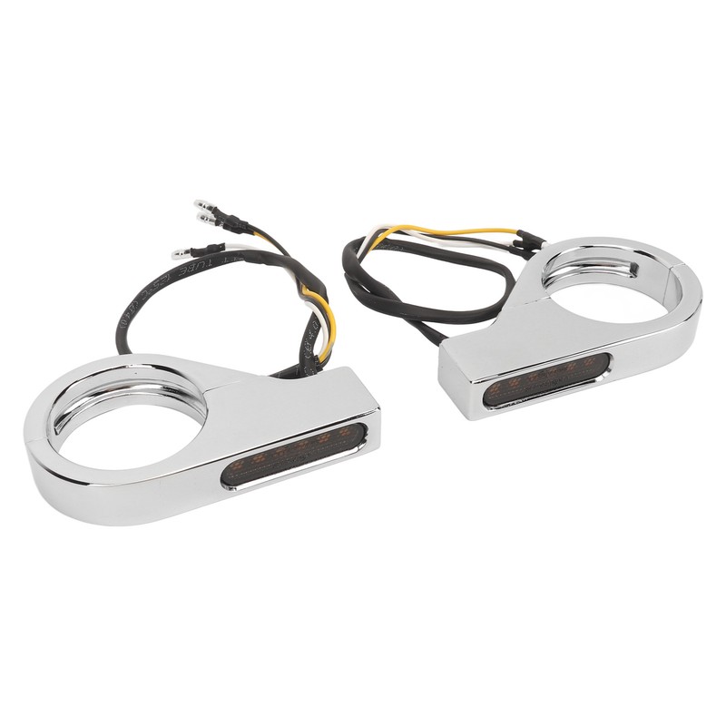 Front Fork LED Turn Signal Light High Brightness Stability Fork