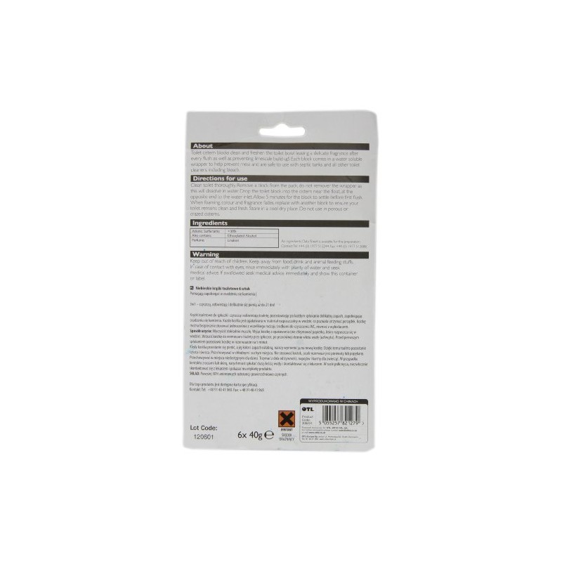 Keep It Handy Blue Flush x 6 (Pack of 8,