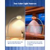 THALASSA Dual-Mode Gooseneck Lamp Red Night Light - Dimmable White
