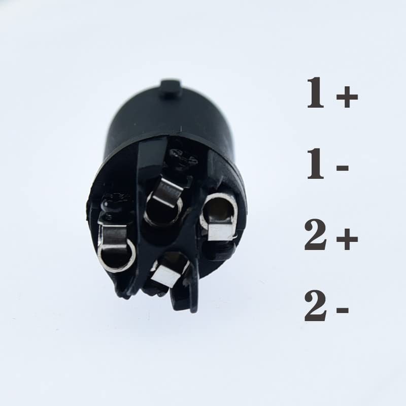Arklove Heavy Duty Speaker Wire connectors speakon Adapter Cable Connector