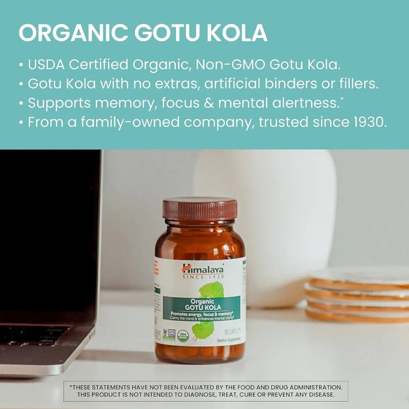 Gotu Kola Organica 650mg Con 90 Capsulas Hecho En Usa