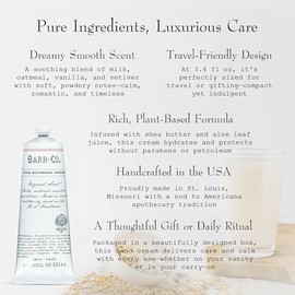 Hand and Body Cream 3.4oz cream by Barr-Co. by Barr Co