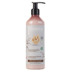 ITINERA Cream, Body Lotion for Normal and Sensitive Skin, with Oats from Veneto, 97% Natural Ingredients, 370 ml, Pack of 3