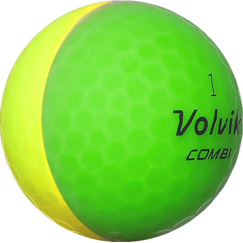 Volvik Vivid Combi Golf Balls (One Dozen)
