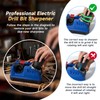 Eleccriptic Power Drill Bit Sharpener for All Bits 3/32-3/4 In,