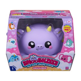 Smooshzees Snugzees, Puffin, Purple Dragon, Collectable Characters, Supersoft, Cuddly and Squishy!