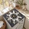 AOHMPT Washer Dryer Dust Cover Mat for Top：Non-slip Dryer Top