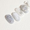 Snow&Star Handmade Nail Tips - Almond Midi / 눈&별 수제네일팁