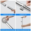 Eapele Undermount Sink Brackets, Adjustable Stainless Steel Undermount Sink Support,