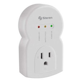 Protector Contra Variaciones De Voltaje De 3600 W Para Elect Blanco