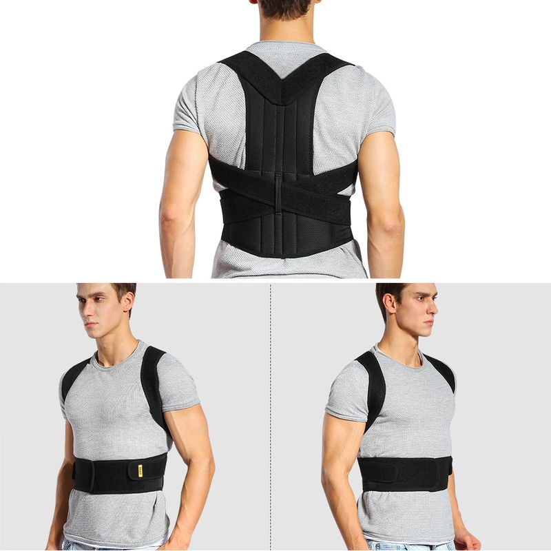 Posture Corrector Back Brace Support for Shoulder Back Waist, Unisex
