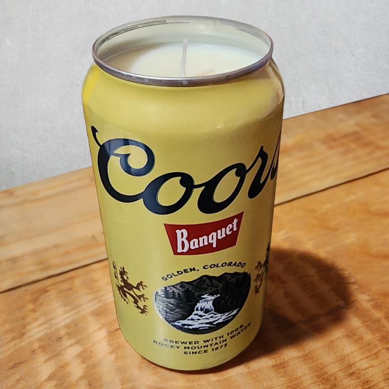 Beer Can Candles - Can Type: Natural Light