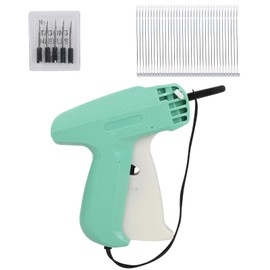 Standard Tagging Gun Price Garment Tag Attacher Gun for Clothing with 5 Needles and 1000 1.4inch Barbs Fasteners for Fine Tagging Applications Light Green