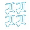 100pcs Dog Shaped Paper Clips Slip Resistance Exquisite Cute Paper