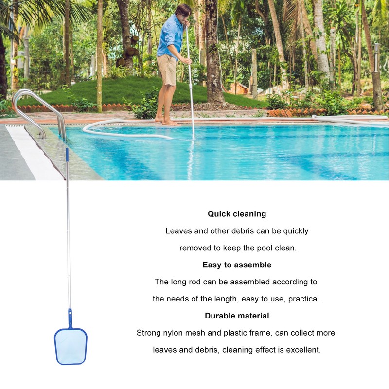 Pool Skimmer Net Professional Swimming Pool Leaf Skimmer Net with