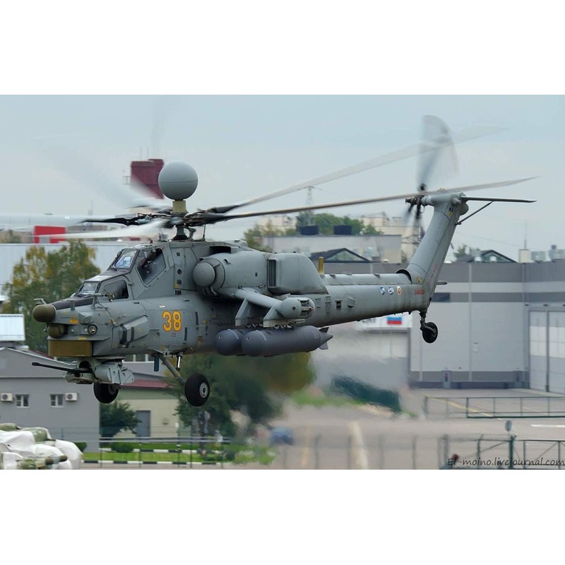 Zvezda 500787255 - 1:72 MI-28N Attack Helicopter, grün