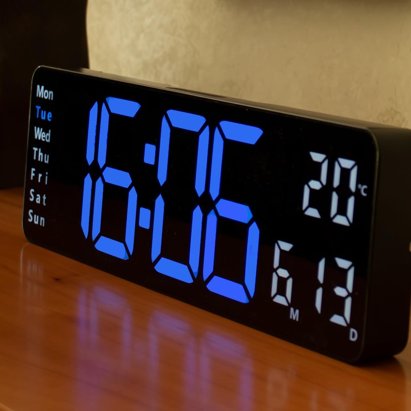 Opis Technology Opis Clock 1 XL Blue & White: The
