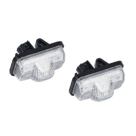 Life Design Johnson.91 Explosive LED License Lamp Light, License Plate Light, Rear Camera, Vision Assistance, Safety Measures, Impact Prevention, Wake, Cast, Hijet, Passo, Left and Right Set of 2