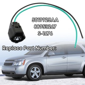 Alternator/Generator Connector Wiring Harnesses fit for Chrysler 300M (04-02), PT Cruiser (08-03)/Dodge Charger (07-06), Ram 1500 (09-99), Ram 1500 2500 3500Van (03-00) Replace for 5019925AA, 88953267