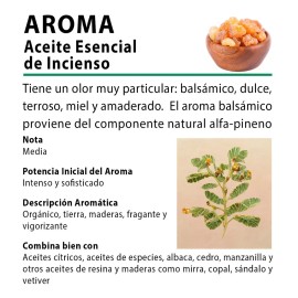 Laferv Aceite Esencial Incienso 100% Puro Importado 30 Ml