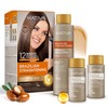 KATIVA Brazilian Keratin Treatment Kit – At-Home Formaldehyde-Free Hair Straightening