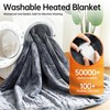buzzkick Heated Blanket Full Size, 2025 Upgraded 72"x84" Dual-Spiral Electric