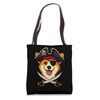 Corgi Pirate Tote Bag