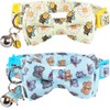 Cat Collar Breakaway with Cute Bow Tie and Bell Accessories