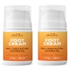 Pumice Valley 2 Pack Foot Cream for Dry Cracked Feet