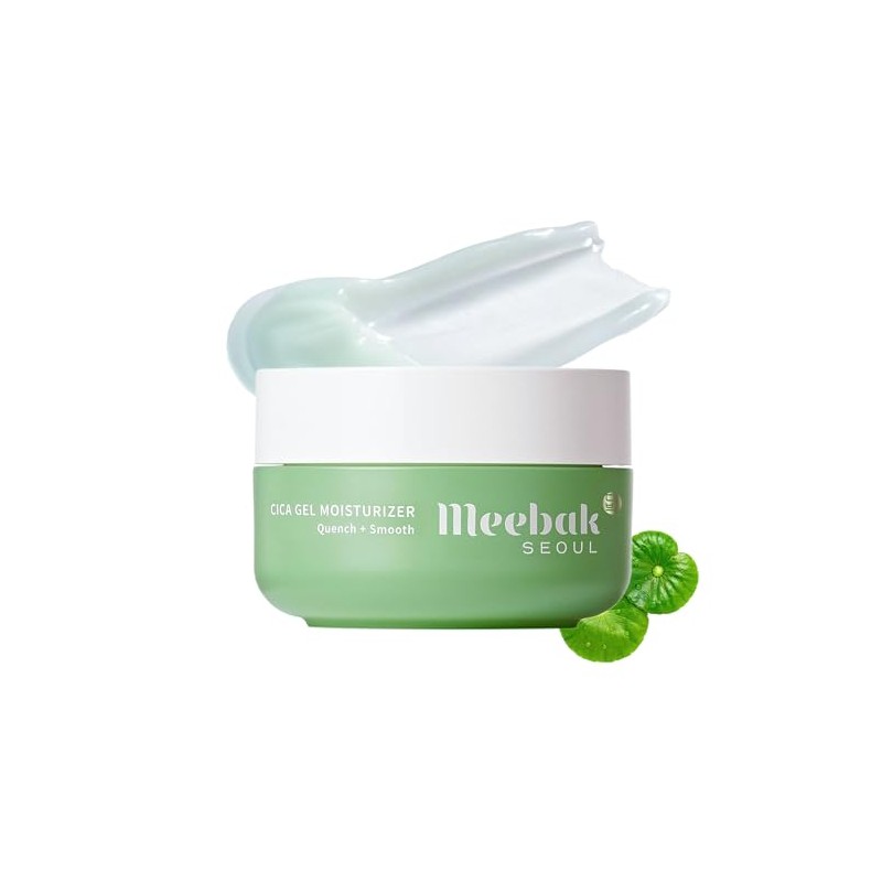 Meebak CICA ジェルクリーム 50ml｜水分クリーム 保湿 シカ ナイアシンアミド ヒアルロン酸 韓国コスメ 敏感肌