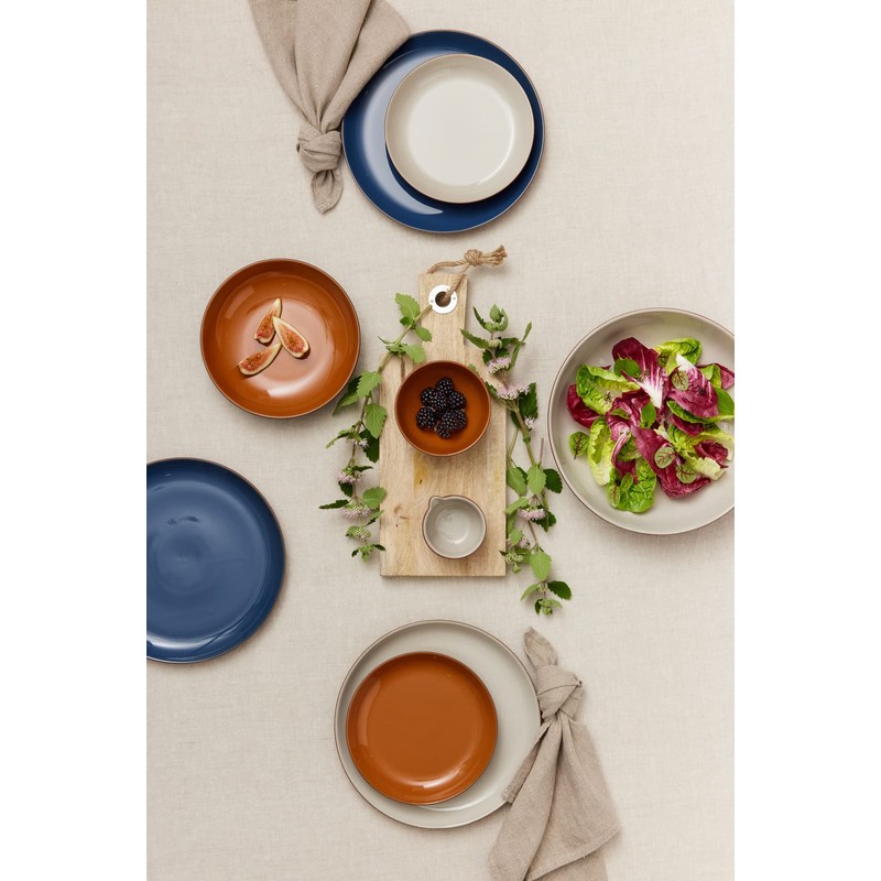Maxwell & Williams KL0233 Sienna Ceramic Bowl, Beige, 800 ml