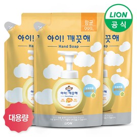 iClean [On] IClean large capacity refill 450ml x 3, 1.Lemon refill 450ml x 3 / 아이깨끗해 [On] 아이깨끗해 대용량 리필 450ml x 3개, 1.레몬 리필 450ml x 3개