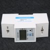 Single Phase Din Rail Energy Meter Electricity Power 50Hz LCD