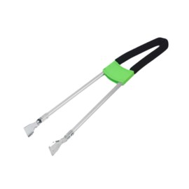 perfeclan Trash Garbage Pick up Tool Grabber Reaching Assist Tool Versatile Sturdy for Restroom Maintenance Length 52cm Rubbish Picker, Style A