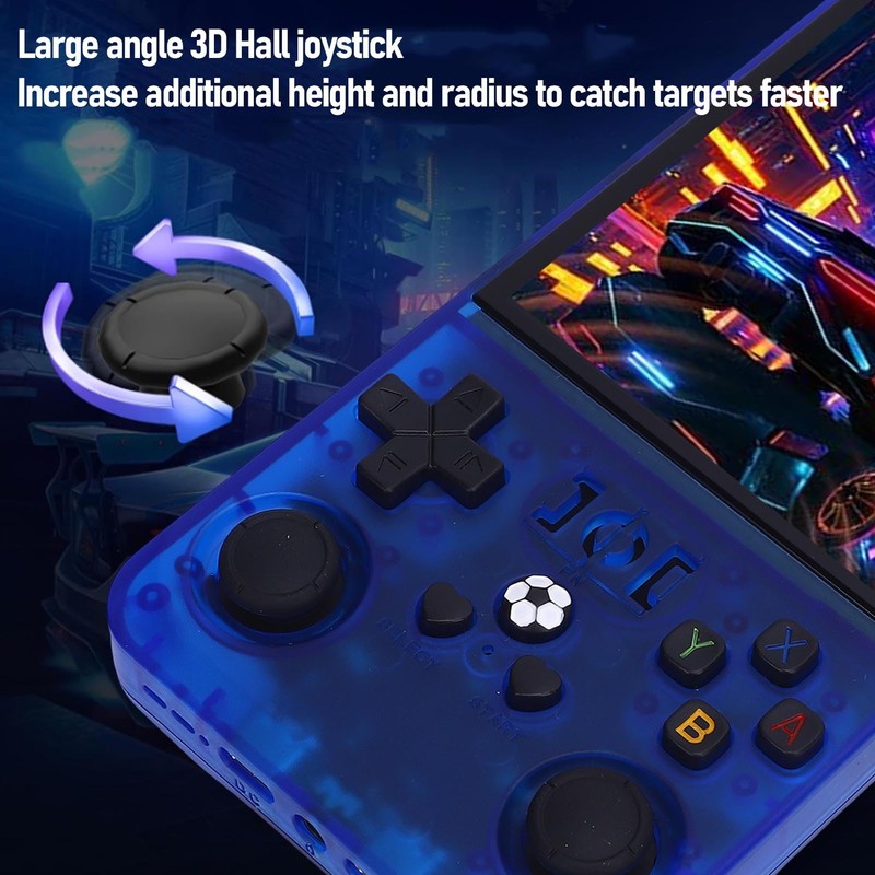 R36 Max Retro Handheld Game Console,18000+ Classic Games,Support 30+ Simulators,4.0