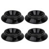 Piano Foot Pads Set Caster Cups Accessories 4pcs Round ABS