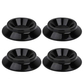 Piano Foot Pads Set Caster Cups Accessories 4pcs Round ABS Piano Wheel Cup Specially for Piano