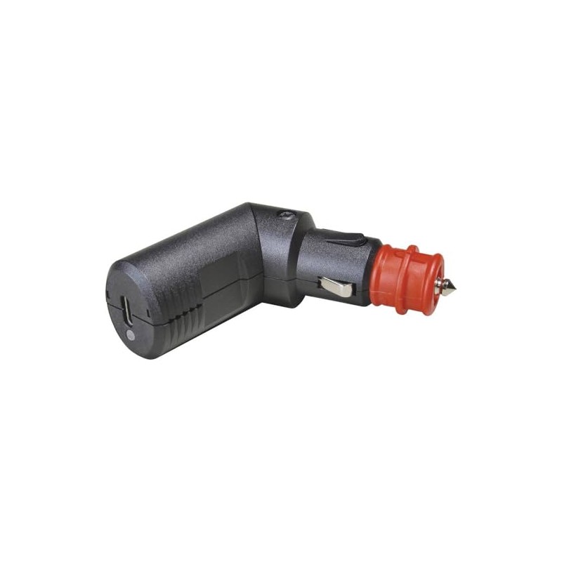 ProCar Winkelbarer USB-C Ladestecker PD/QC 60 Watt 12 V, 24V