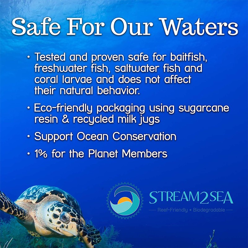 Stream2Sea Travel Size Biodegradable Sunscreen, Mineral Sunblock with SPF 30,