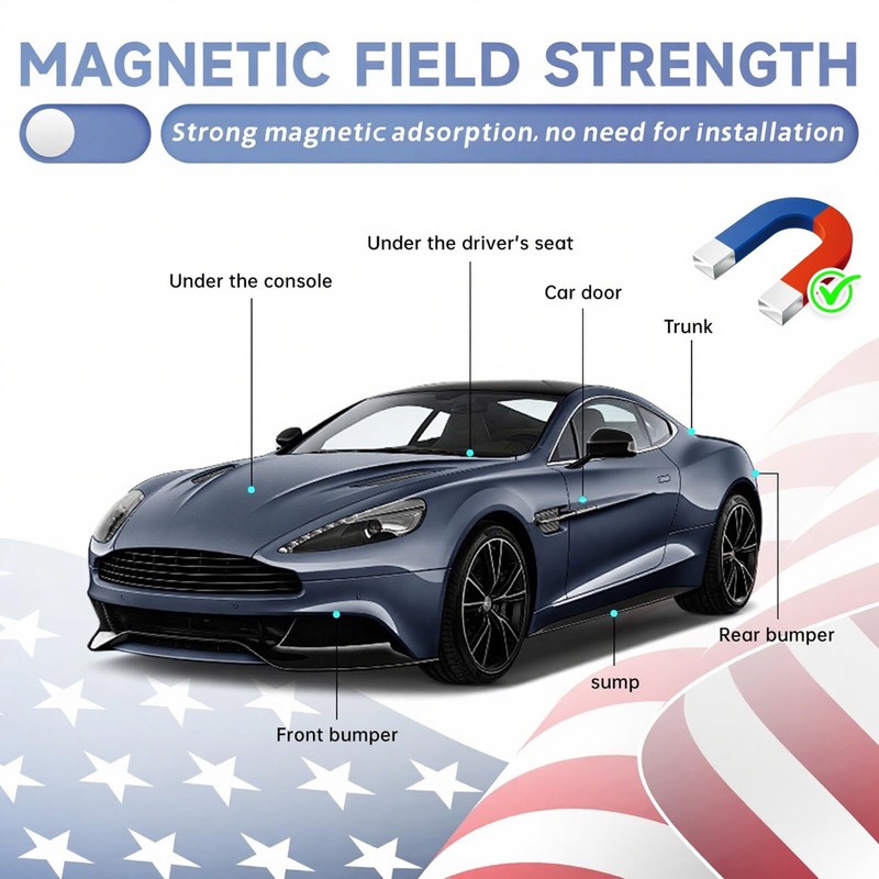 Mini GPS Tracker for Vehicles,Car GPS Tracker Portable Real Time