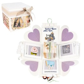 Surprise Box | White | 12.5 cm x 12.5 cm x 12.5 cm | Made of Sturdy Cardboard | 24 Pieces