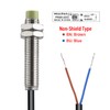 Heschen PR08-2DO Inductive Proximity Sensor Cylindrical Type DC 12-24V 2-Wire