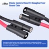 Farpida HYD01684 1304740 Truck Side Power Ground Cable 90" Fit