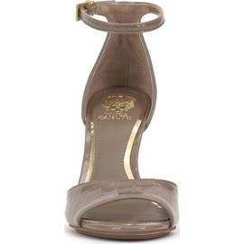 Vince Camuto Women's Aliza Heeled Sandal, Taupe, 8.5