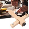 Leather Band Cutting Tool Adjustable Wooden Hand Leather Craft Accessories