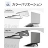 LOE Ergonomic Laptop Stand for 11-15 Inch Aluminum (Gray)