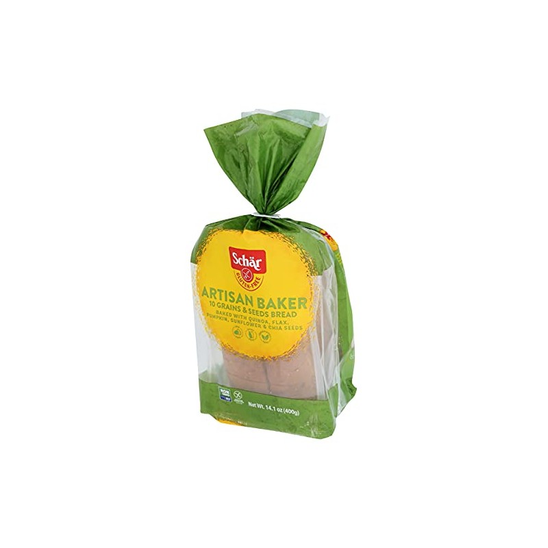 Schar Gluten Free Artisan Baker 10 Grain & Seeds Bread,