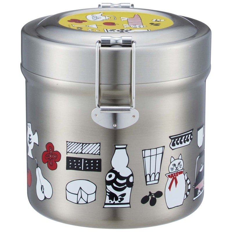 Skater STLB1AG-A Thermal Lunch Box, Rice Mold, 20.3 fl oz