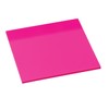 Avery Sticky Notes, See-Through, 3 x 3 Inches, Magenta, 50