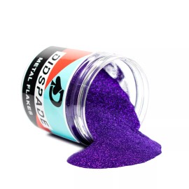 Didspade Custom Paint Additives 4oz Purp-fection 0.004 Purple Micro Metal Flake - Solvent Resistant Glitter